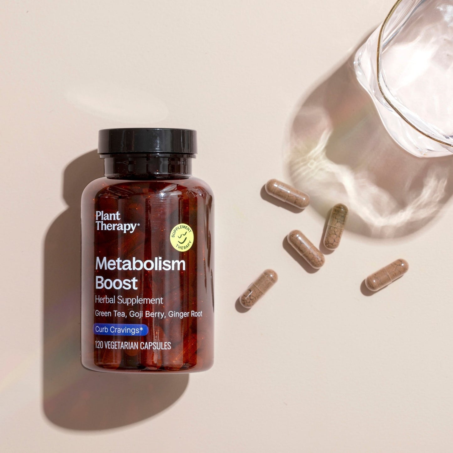 Metabolism Boost Herbal Supplement - 120 Capsules | Daily Health & Beauty