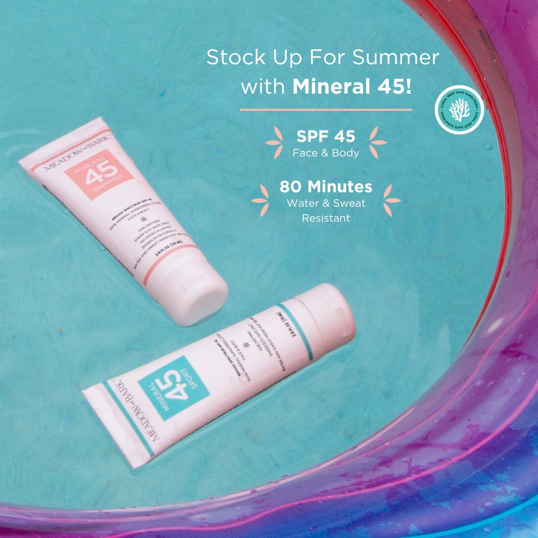 Mineral 45 Sunscreen | Daily Health & Beauty