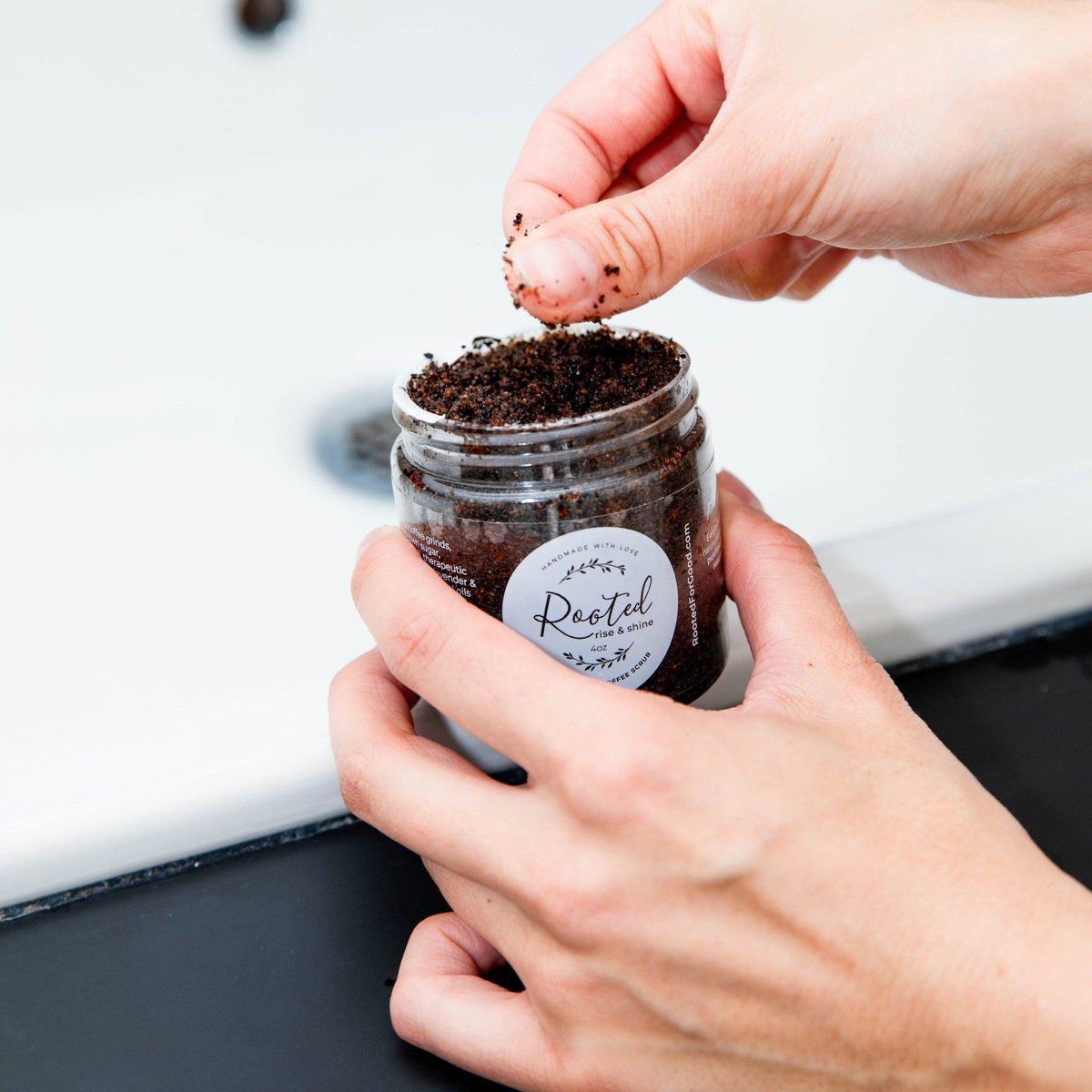 Rise & Shine Face & Lip Coffee Scrub