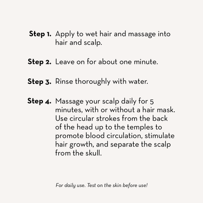 Hair Mask & Scalp Treatment + Shampoo
