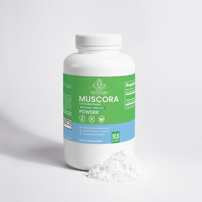 Muscora L-Glutamine Powder | Muscle Recovery & Immune Support | 300g