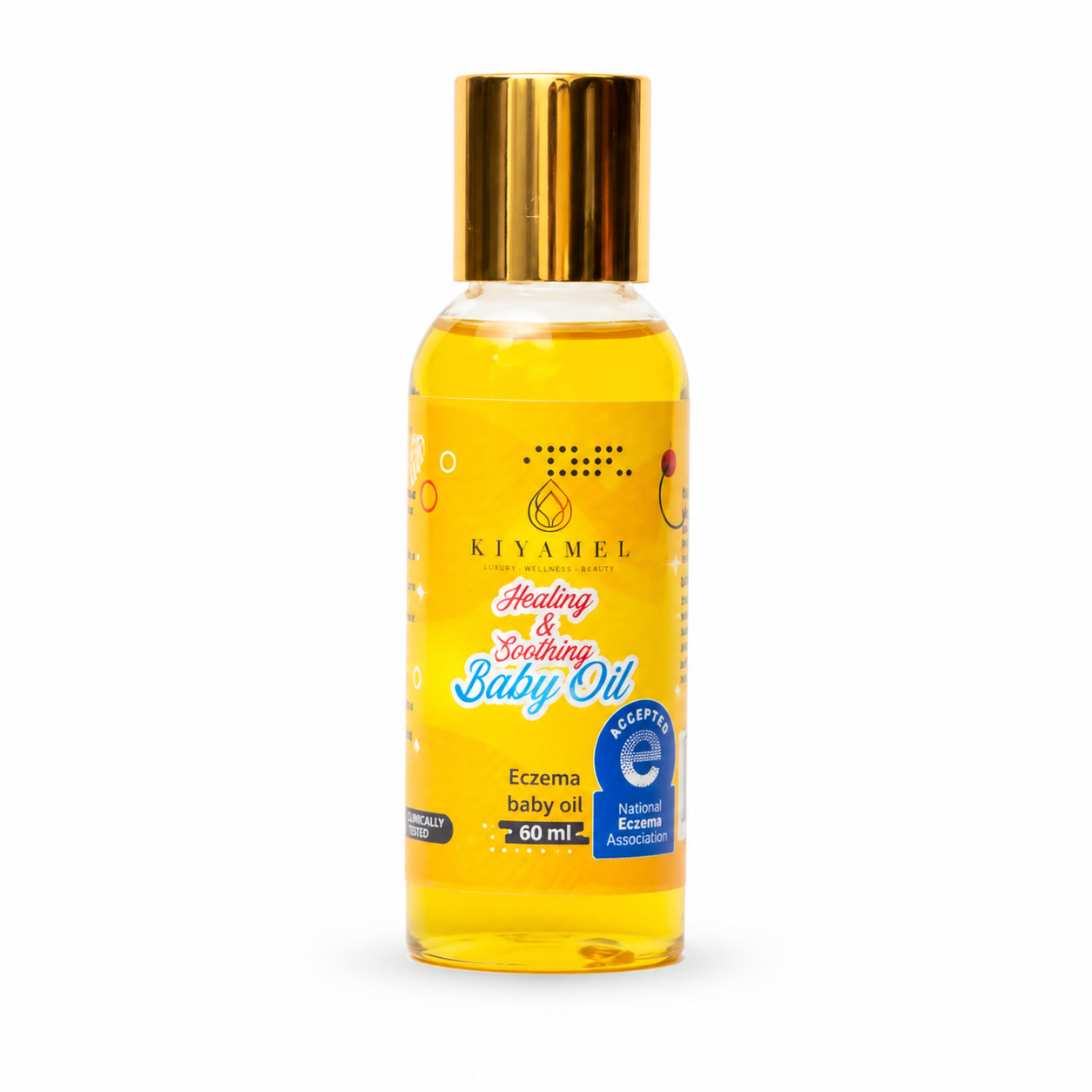 Healing & Soothing Baby Oil| Organic Daily Moisturizer for Sensitive Skin