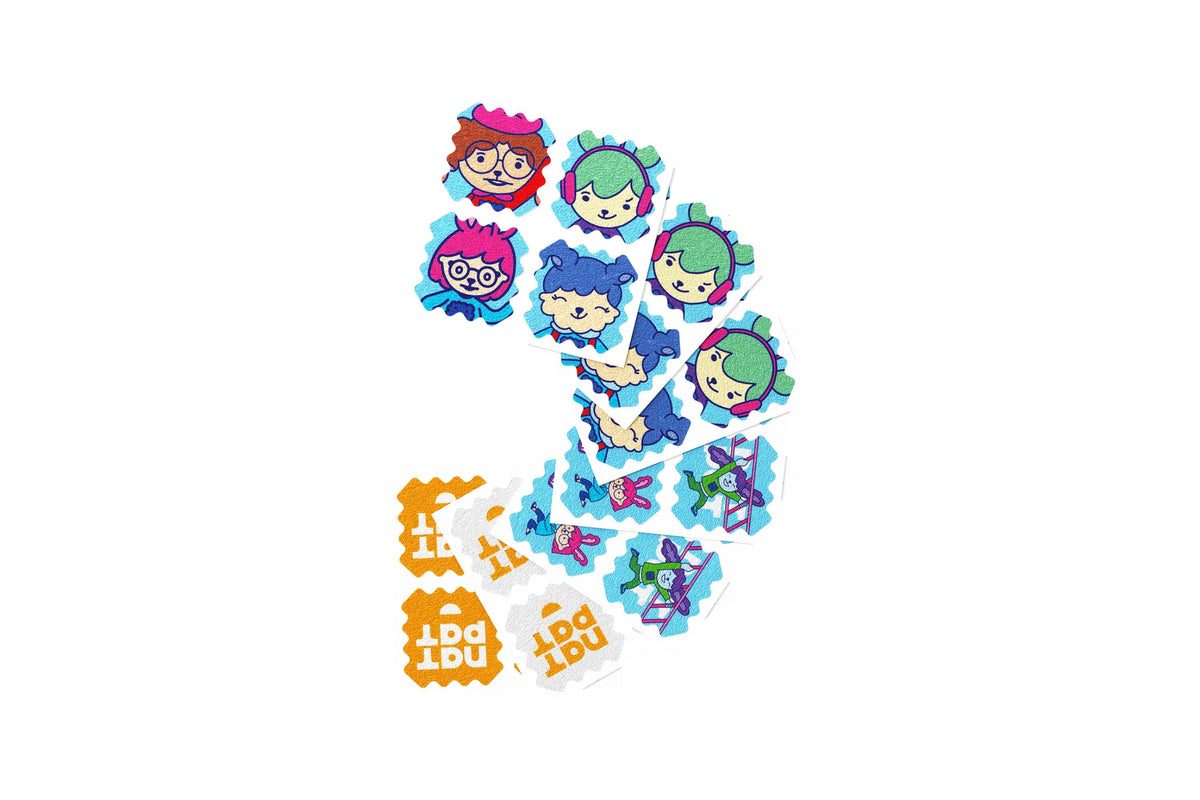 StuffyPatch - Breath Easy Stickers