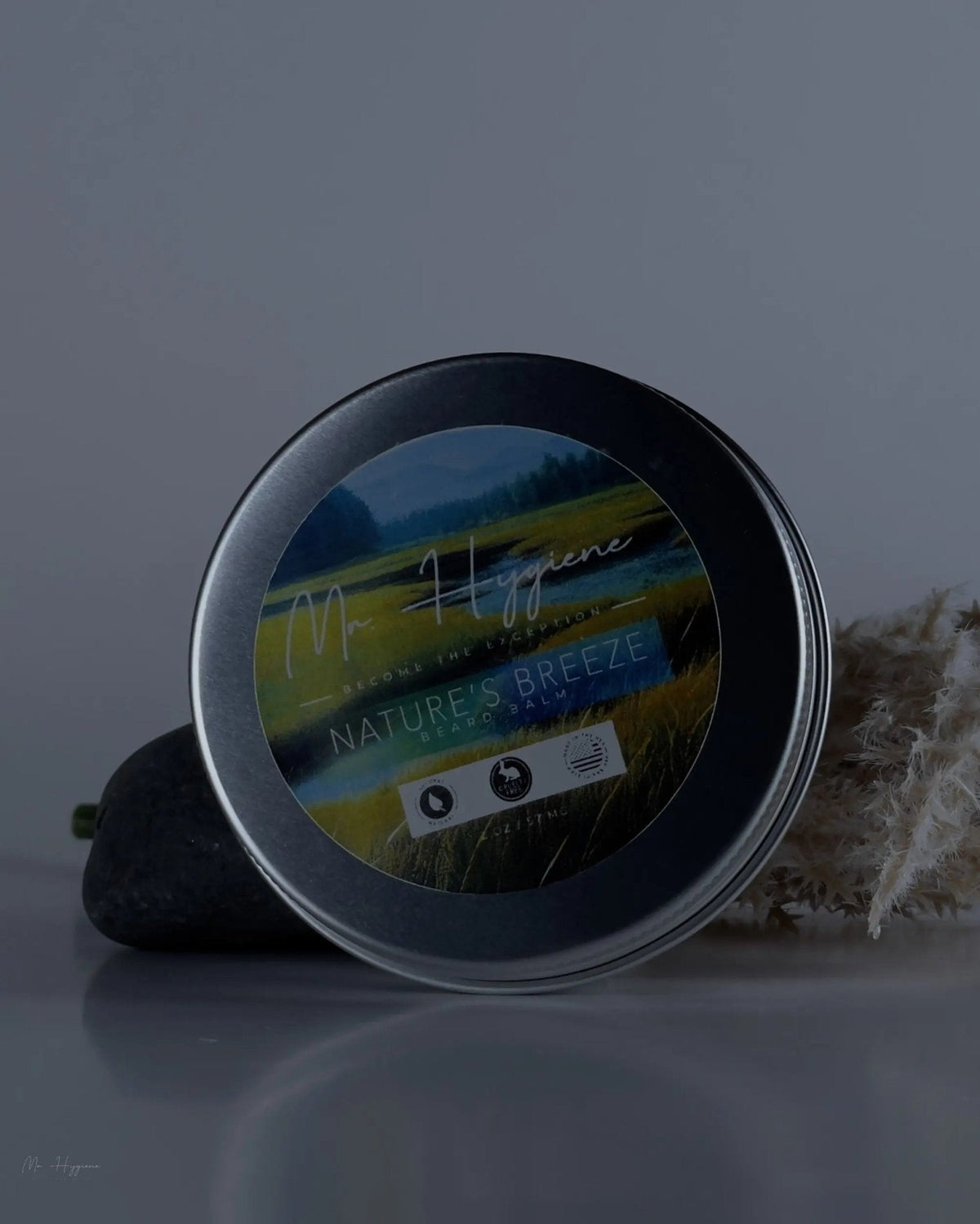 Bálsamo orgánico para barba Nature's Breeze