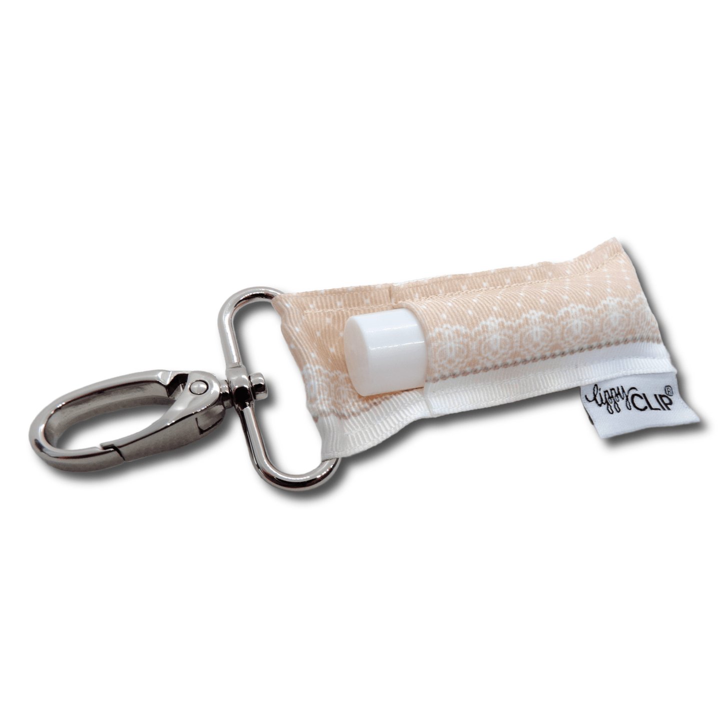 Neutral Lace LippyClip® Lip Balm Holder | Daily Health & Beauty