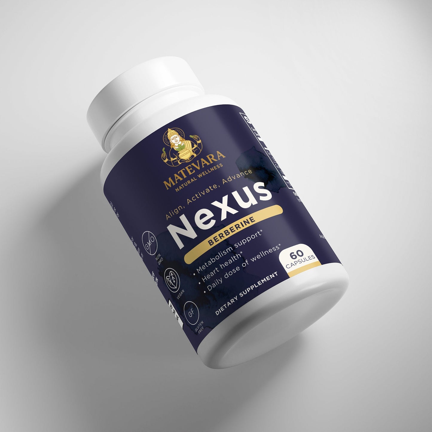 Nexus Berberine HCL Supplement | 60 Count