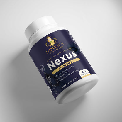 Nexus Berberine HCL Supplement | 60 Count