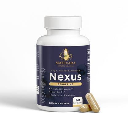 Nexus Berberine HCL Supplement | 60 Count