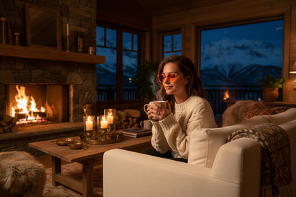 Rose Quartz Blue Light Blocking Glasses - DreamWalkerz Crystal Collection