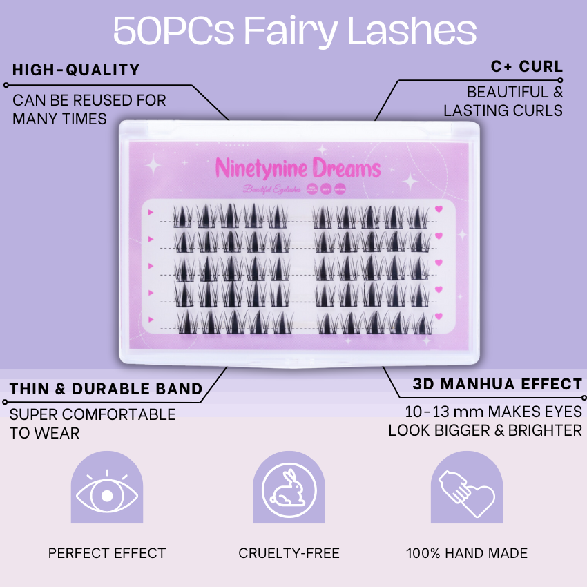50PCs Fairy Lashes