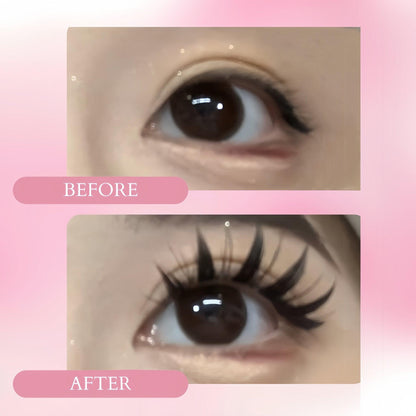 70PCs Bunny Ear Lashes