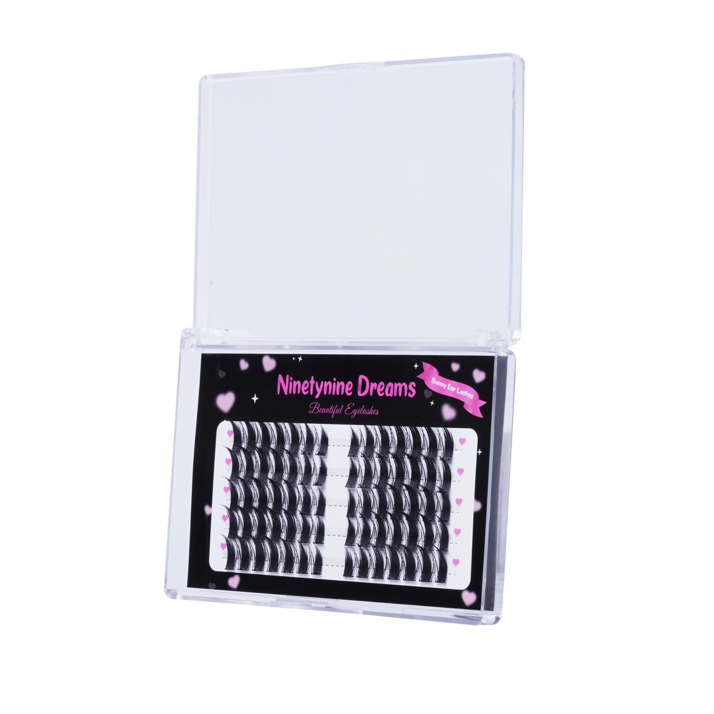 70PCs Bunny Ear Lashes