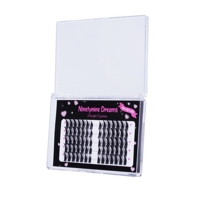 70PCs Bunny Ear Lashes