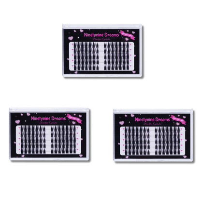 70PCs Bunny Ear Lashes