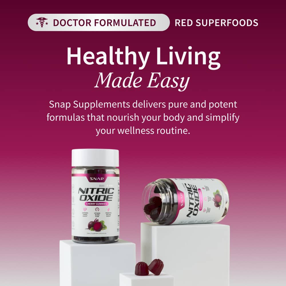 Nitric Oxide Gummies - Cherry Flavor
