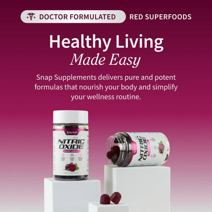 Nitric Oxide Gummies - Cherry Flavor