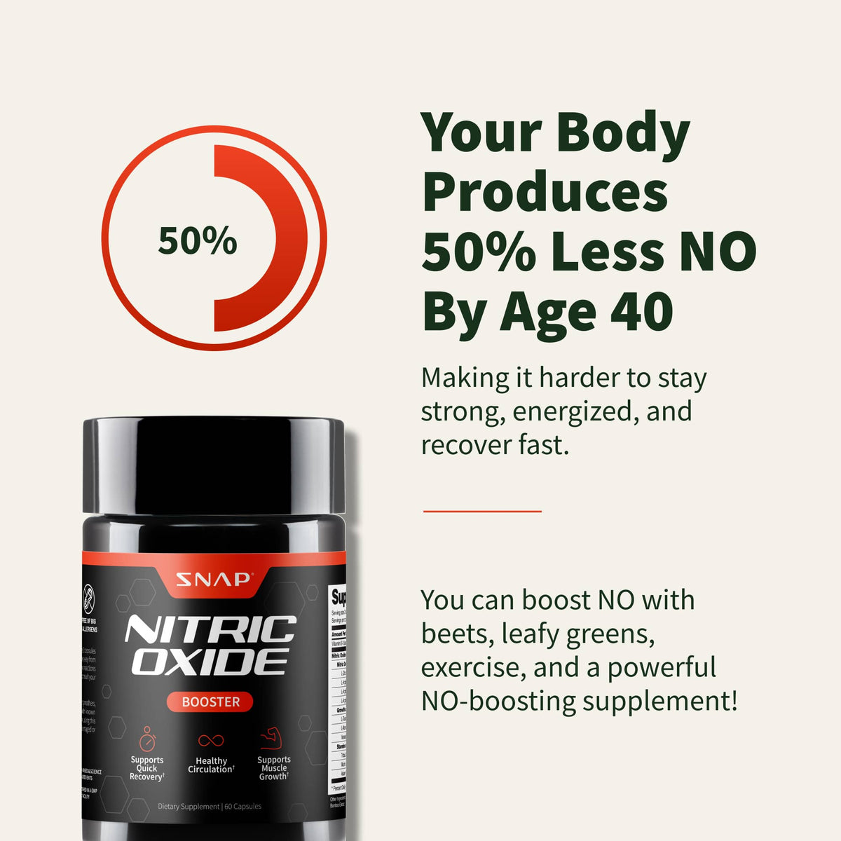 Nitric Oxide Booster - Buy 2, Get 1 FREE!