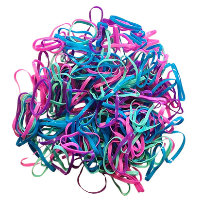No Snag Hair Ties /  Elastics - 200pc Pack