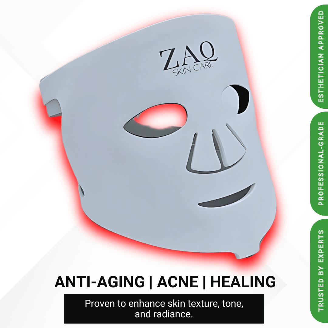 ZAQ Noor 2.0 LED Face Mask | Red, Blue & Infrared Therapy