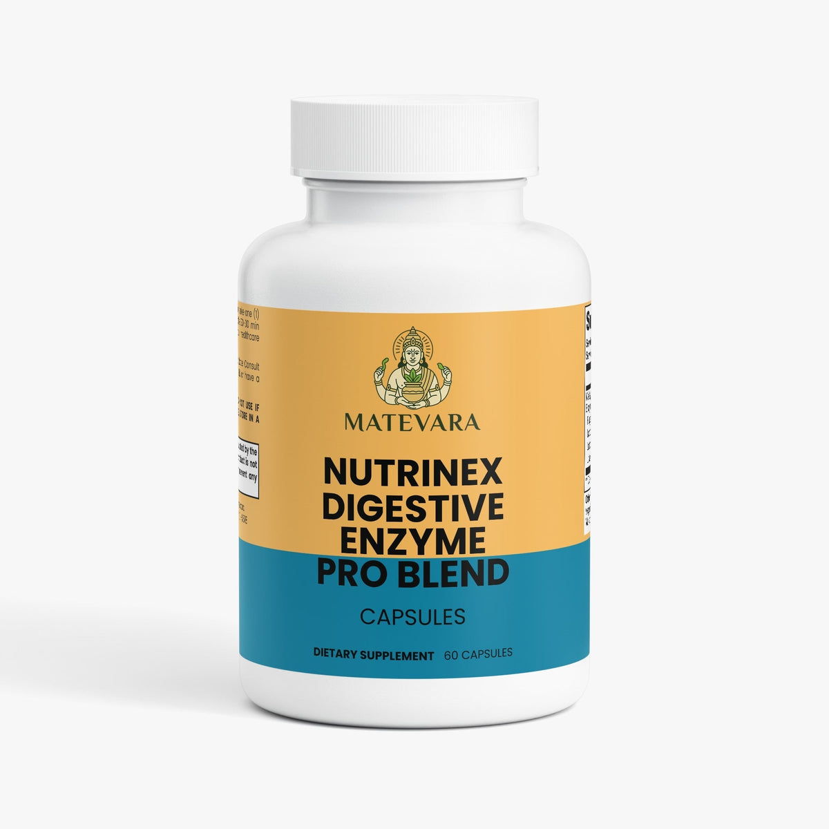 Nutrinex Digestive Enzyme Pro Blend Supplement | 60 Count