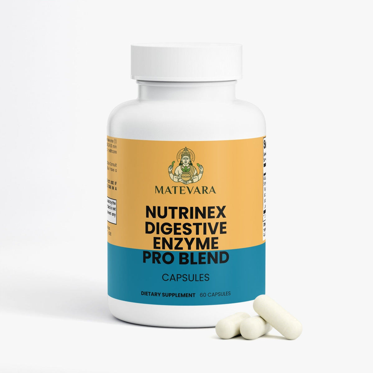 Nutrinex Digestive Enzyme Pro Blend Supplement | 60 Count