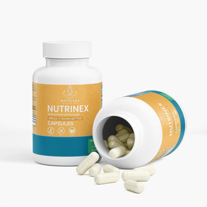 Nutrinex Digestive Enzyme Pro Blend Supplement | 60 Count