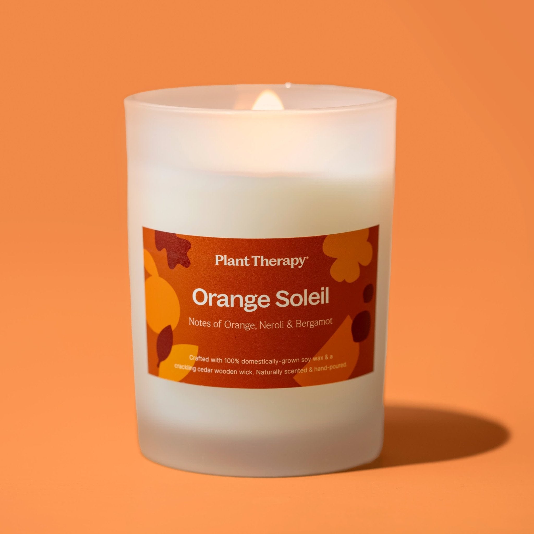 Orange Soleil Naturally Scented Candle | Daily Health & Beauty