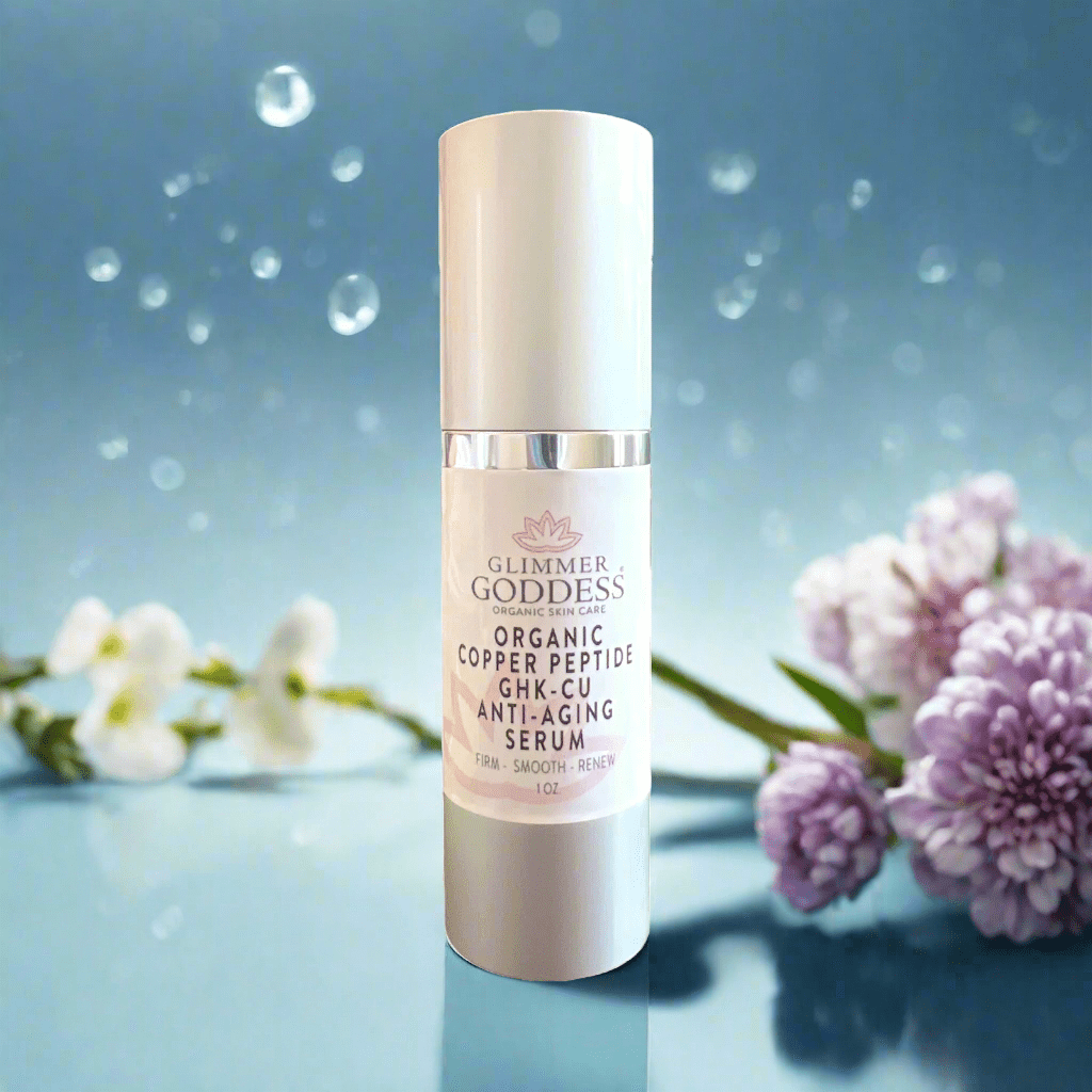 Organic Copper Peptide Anti-Aging Serum – GHK-Cu, Argireline®, Matrixyl 3000, Hyaluronic Acid – Wrinkle Repair