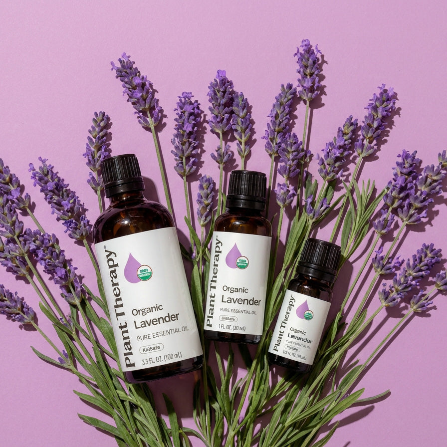 Aceite esencial de lavanda orgánica