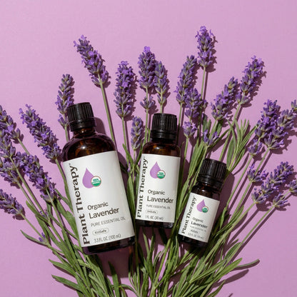 Aceite esencial de lavanda orgánica