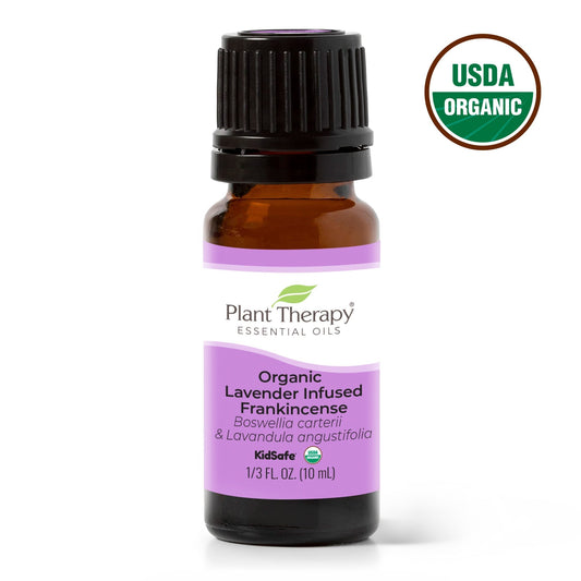 Organic Lavender Infused Frankincense Essential Oil Infusion | Daily Health & Beauty