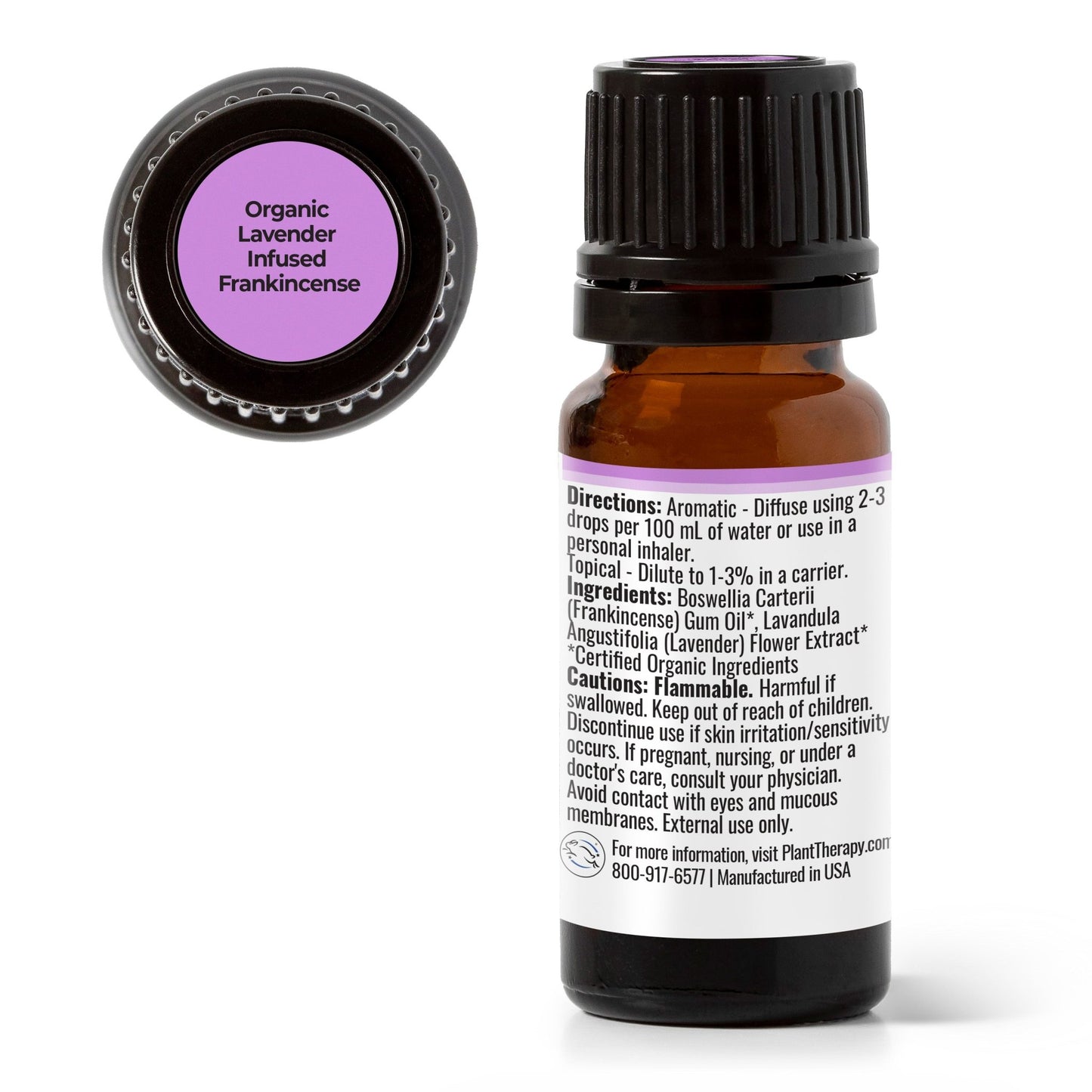 Organic Lavender Infused Frankincense Essential Oil Infusion | Daily Health & Beauty
