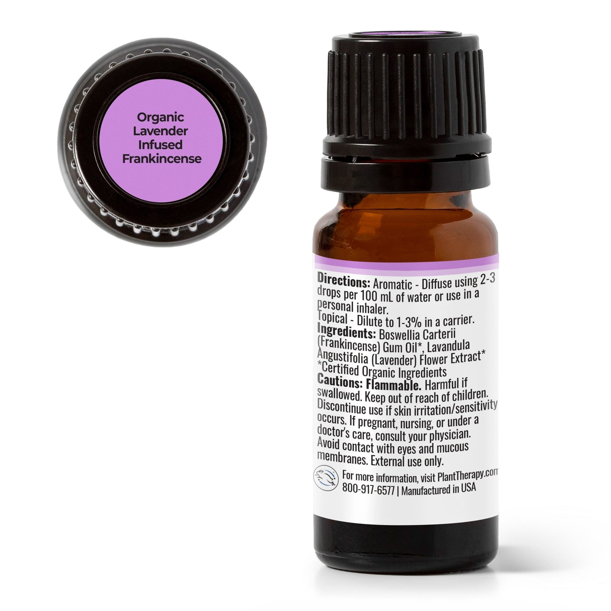 Organic Lavender Infused Frankincense Essential Oil Infusion | Daily Health & Beauty