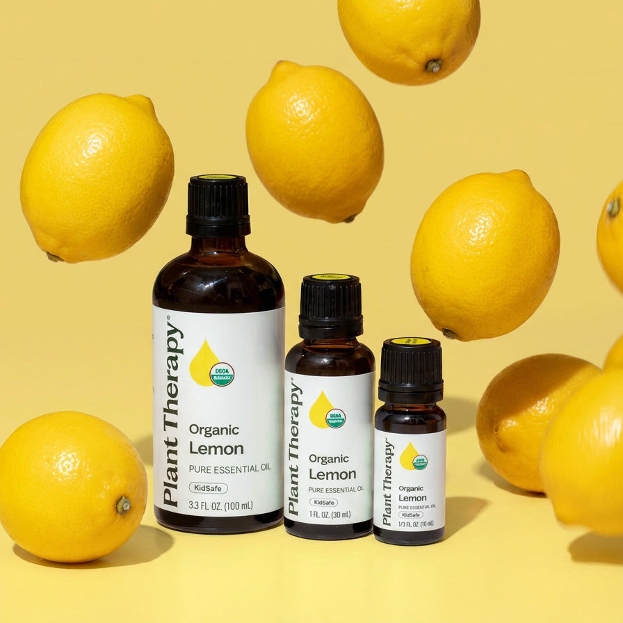 Aceite esencial de limón orgánico
