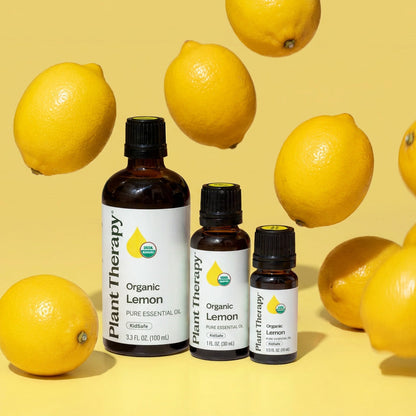 Aceite esencial de limón orgánico