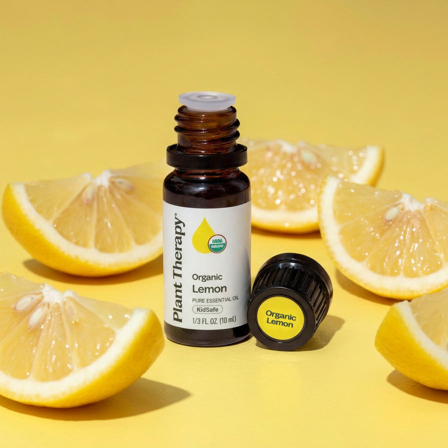 Aceite esencial de limón orgánico