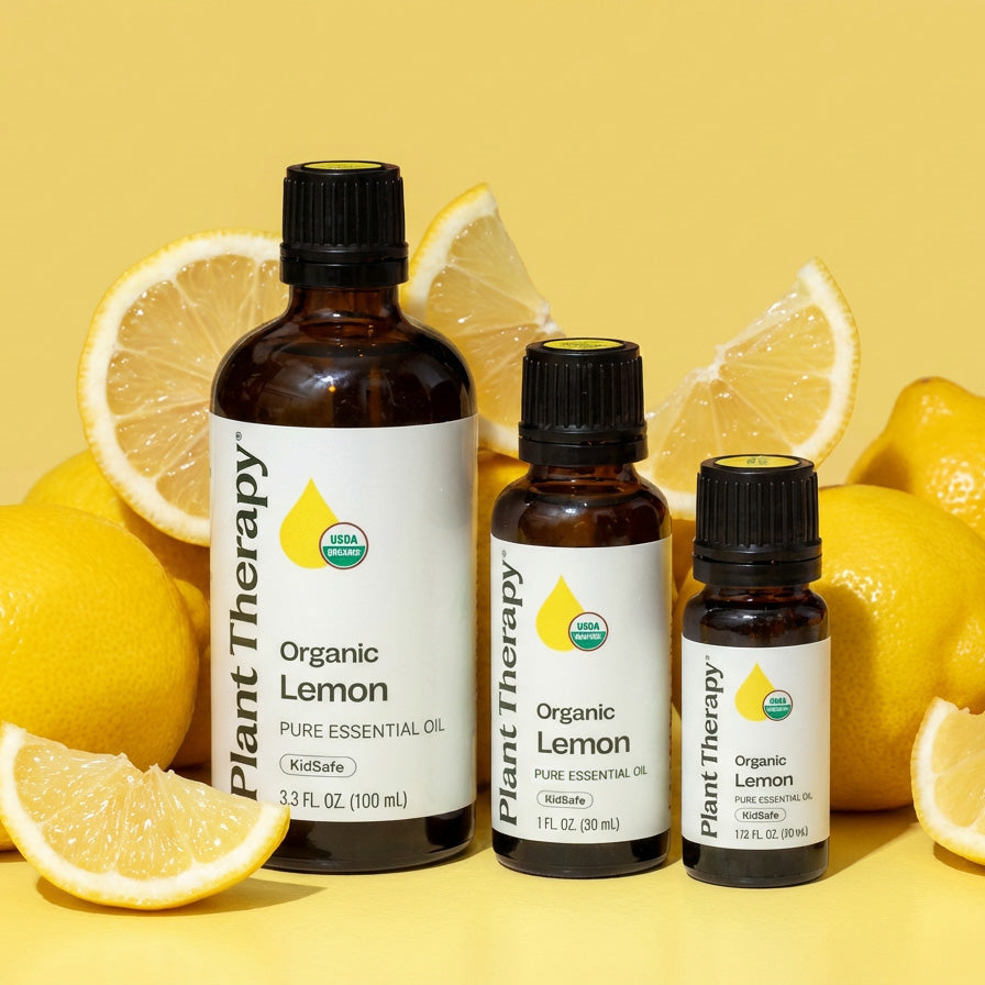Aceite esencial de limón orgánico