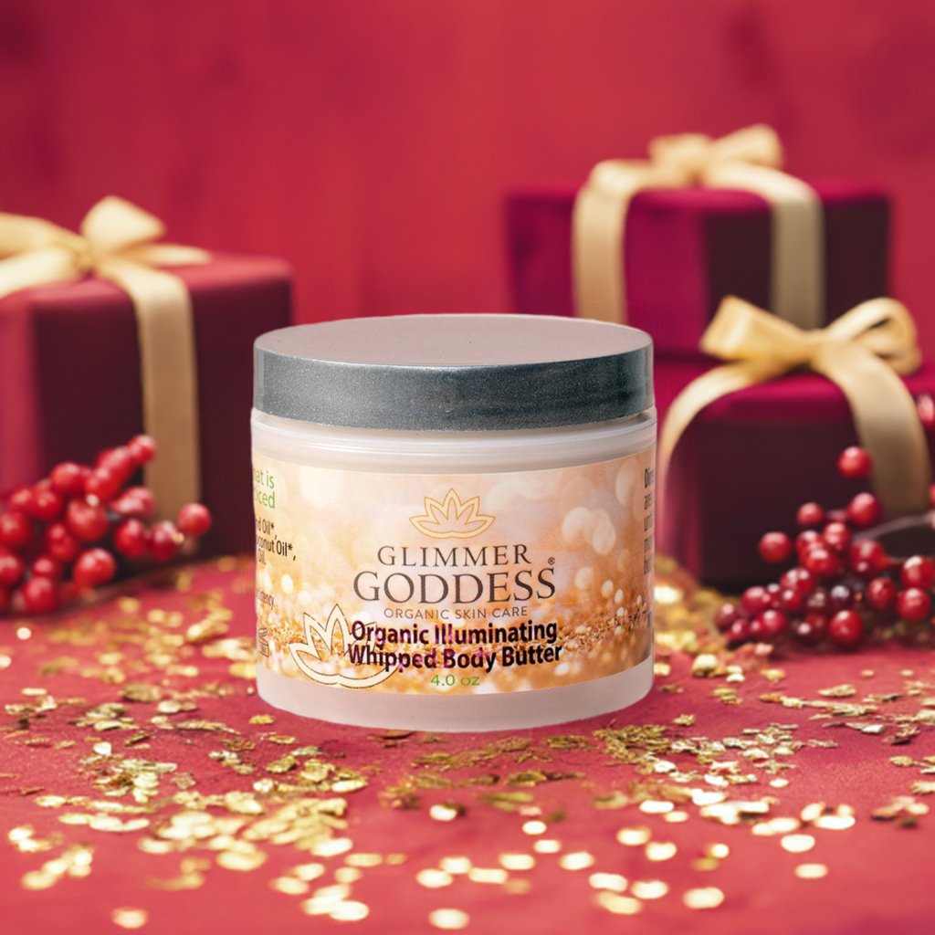 Organic Shimmering Body Butter Whipped To Perfection