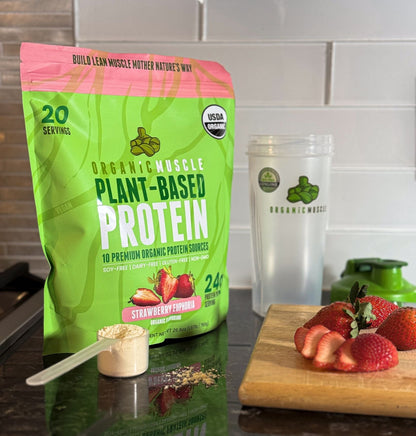 Organic Vegan Protein - Strawberry