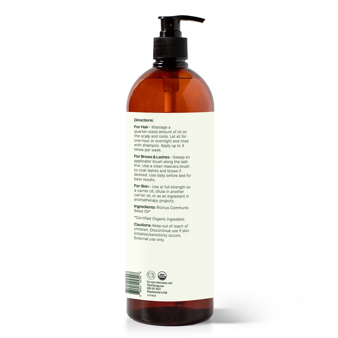 Organic Castor Carrier Oil