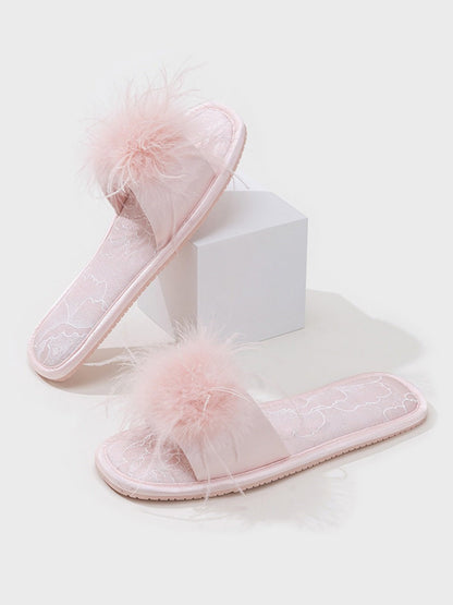 Oriental - Inspired Jacquard Slippers | Daily Health & Beauty