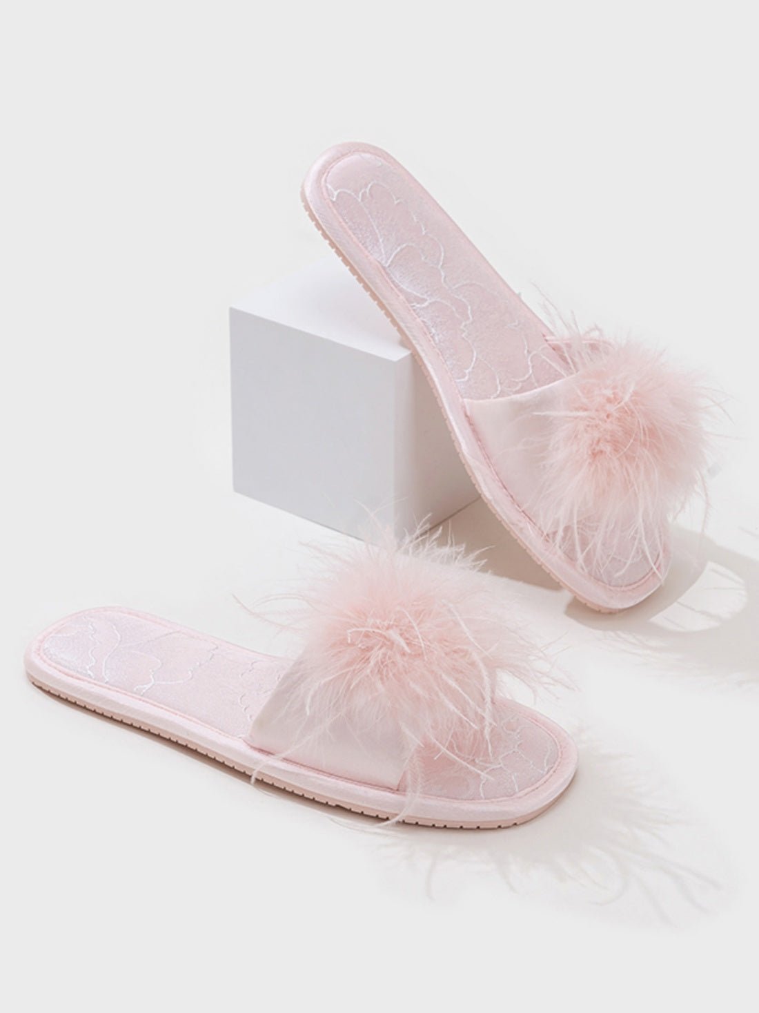 Oriental - Inspired Jacquard Slippers | Daily Health & Beauty