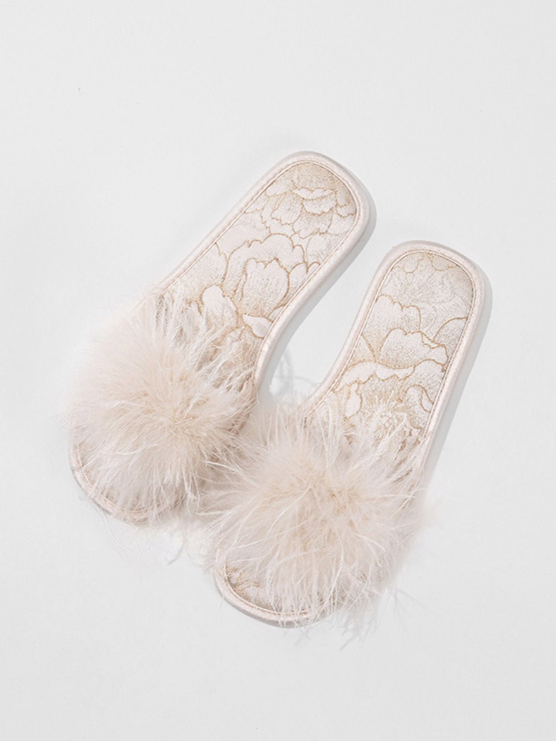 Oriental - Inspired Jacquard Slippers | Daily Health & Beauty