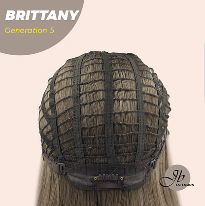 JBEXTENSION GENERATION FIVE 24 Inches Ash Light Brunette Wave Wig BRITTANY G5