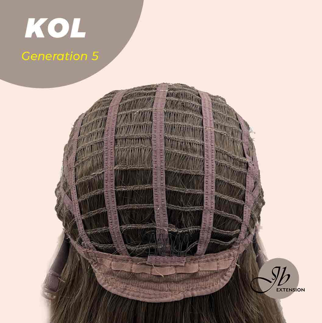 JBEXTENSION GENERATION FIVE 24 Inches Cold Brown Curly Wig KOL