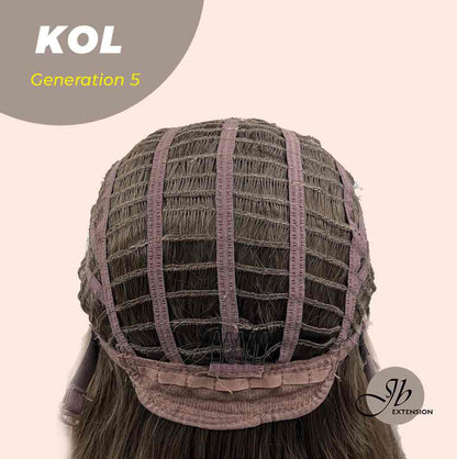 JBEXTENSION GENERATION FIVE 24 Inches Cold Brown Curly Wig KOL