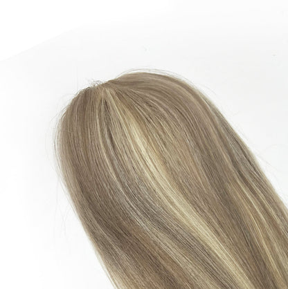 JBEXTENSION 14 Inch Real Human Hair Topper 12*13