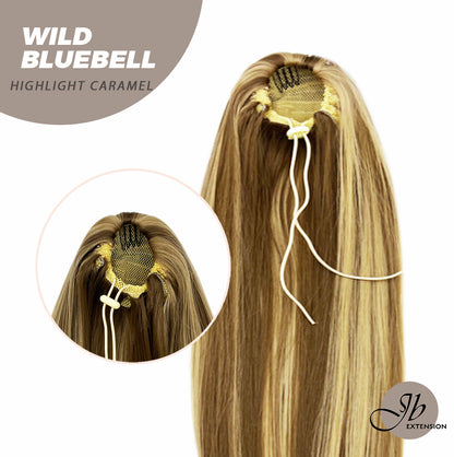 JBEXTENSION 22 Inches Ponytail Coulisse Straight WILD BLUEBELL