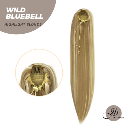 JBEXTENSION 22 Inches Ponytail Coulisse Straight WILD BLUEBELL
