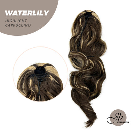 JBEXTENSION 22 Inches Ponytail Coulisse Curly WATERLILY